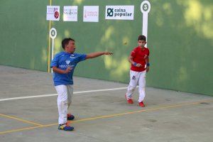 Los jugadores de las escuelas de Meliana, Massamagrell y Onda triunfan en los JECV de Frontón Individual