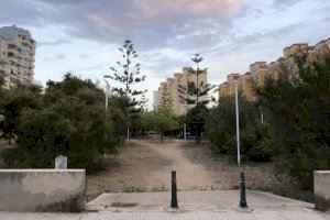 Parc a la platja de Gandia