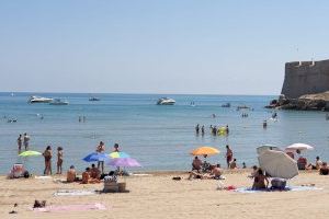 La Platja Nord de Peníscola registra una ocupació mitjana al juliol del 20%