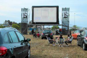 Este es el cartel del autocine de Burriana para el mes de agosto