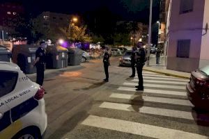 La Policia Local de Sueca remarca la disminució de denúncies de la ciutadania per les molèsties de l'oci nocturn en el primer cap de setmana d'agost