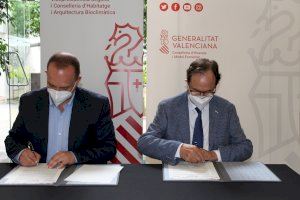 Las Consellerias de Vivienda y Hacienda promueven un proyecto piloto de eficiencia energética en la rehabilitación del Palau de Calatayud