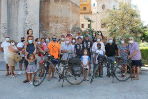 El reto solidario #VentiAlesPR135 finaliza en Burriana su recorrido en bicicleta por los 135 pueblos de la provincia