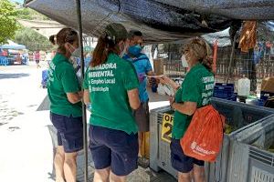 Benicàssim traslada al ‘mercado del jueves’ la campaña de educación ambiental