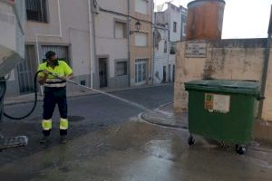 Sant Jordi mantiene las desinfecciones en todo el municipio ante el aumento de actividad turística