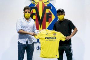 Presentació de Kubo amb el Villarreal CF