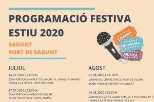 La programació Estiu 2020 del Port de Sagunt s'acomiada amb un espectacle infantil, un cabaret i un castell de focs artificials