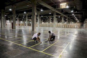 Feria Valencia, el gran almacén de material sanitario de la Generalitat