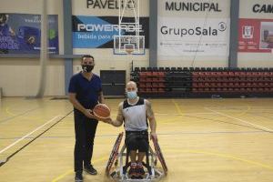 El deportista David Mouriz realiza su stage en La Nucía