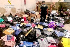 La Guardia Civil incauta más de 7.500 productos falsificados en Oropesa del Mar