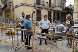 Las obras de la Vila de Almassora encaran la recta final con la remodelación de la plaza de la Iglesia