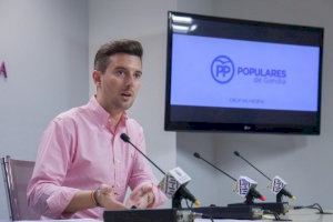 El PP de Gandia "reclama al gobierno de Diana Morant que se hagan test de PCR al profesorado de las escuelas municipales"