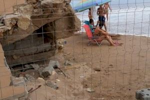 Tavernes s'uneix i esclata contra Costas per la greu deterioració de la platja de la Goleta - (foto 9)