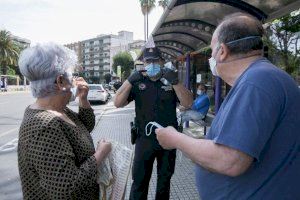 Agosto acaba en Gandia con 57 sanciones por incumplir las normas del COVID-19