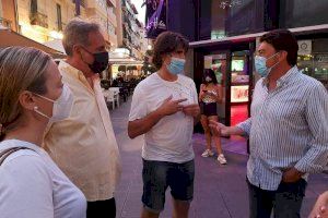 Alicante pide reabrir los locales de ocio para consumir en la terraza