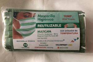 Una empresa alacantina crea una mà scara homologada front la Covid 19 capaç de detectar l'augment de temperatura - (foto 4) Una empresa alacantina crea una mà scara homologada front la Covid 19 capaç de detectar l'augment de temperatura - (foto 4)