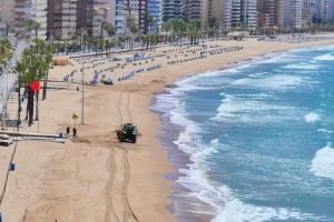 Fallece ahogado un hombre de 76 años en una playa de Benidorm