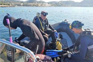 Teulada Moraira estudia l'estat de la posidònia