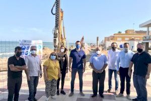 Mompó: «La playa de El Perelló se encuentra en una situación límite y necesita soluciones definitivas»