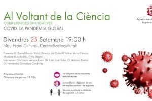 "Al Voltant de la Ciència" retoma el ciclo con una conferencia sobre el coronavirus en L´Eliana