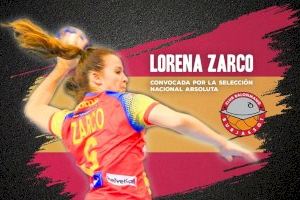 Lorena Zarco, formada en el Club Balonmano Burjassot, convocada por la Selección Nacional absoluta Lorena Zarco, formada en el Club Balonmano Burjassot, convocada por la Selección Nacional absoluta