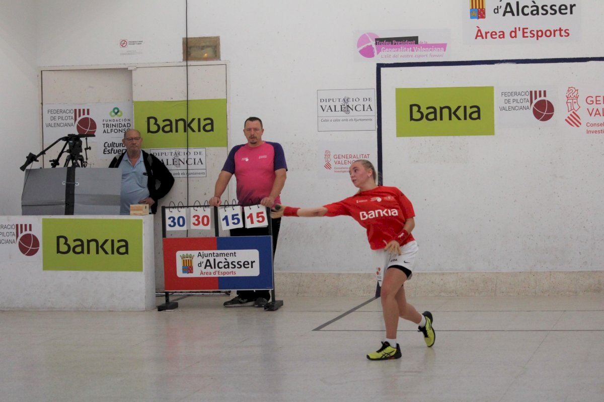 Amparo, Natalia, Aida i Ana buscan las semifinales del Individual Bankia