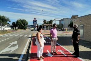 La apuesta del Ayuntamiento de Almussafes por el transporte ecológico incluye un nuevo carril bici al IES Almussafes