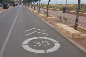 Cs de Peñíscola pide al Gobierno local estudiar devolver el carril bici del Paseo Norte a su espacio habitual