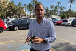 Navarro “es una vergüenza que conviertan el aparcamiento de Candalix en un aparcamiento de pago”