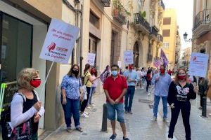 El sector de la dependencia en la Comunitat sale a la calle para reivindicar mejoras