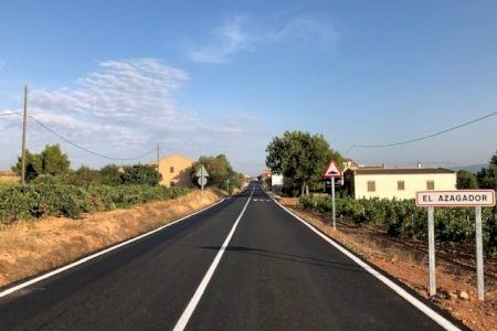 La Diputació de Valencia millora la seguretat en la Carretera de la Vega de Requena