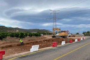La Diputació inicia las obras de acondicionamiento de la rotonda en el camino viejo de Teruel en Sagunto - (foto 2) La Diputació inicia las obras de acondicionamiento de la rotonda en el camino viejo de Teruel en Sagunto - (foto 2)
