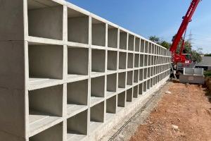 Almassora ultima l’ampliació del cementeri