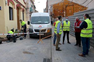 Cambios en la red de abastecimiento y alcantarillado de algunas zonas de Burriana