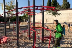 Sant Jordi retoma las desinfecciones en todo el municipio tras un exitoso puente turístico