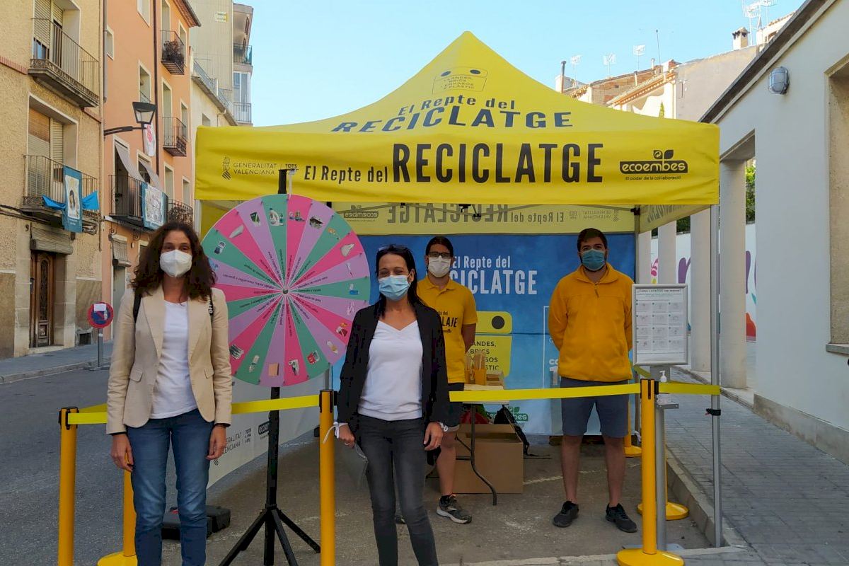 El repte del reciclatge aparca a Cocentaina