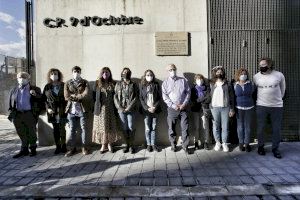 València instala una placa en la antigua cárcel de mujeres en memoria de las luchadoras contra la dictadura, «represaliadas por leyes discriminatorias»