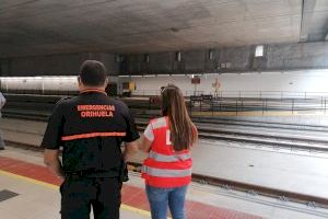 El Ayuntamiento de Orihuela, presente en el Plan de Autoprotección de las líneas de Alta Velocidad de Adif