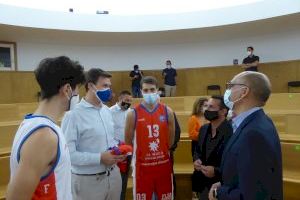 El equipo EBA “La Nucía- Universidad de Alicante-FLBA”  se presenta en el Rectorado - (foto 2)