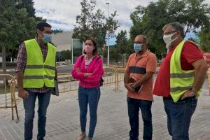 Las obras del nuevo carril bici de la Avenida Ramón Pastor cumplen los plazos establecidos para estar operativo en diciembre