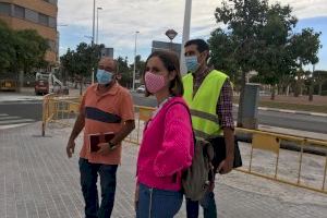 Las obras del nuevo carril bici de la Avenida Ramón Pastor cumplen los plazos establecidos para estar operativo en diciembre - (foto 5)
