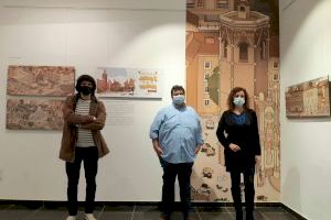 La biblioteca municipal de Russafa acull l’exposició d’il·lustracions ‘Jaume I passejant per València’