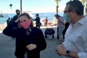 La directora María Antón Cabot rueda en Benidorm un corto sobre Sylvia Plath