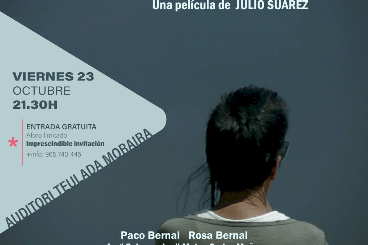 L’Auditori Teulada Moraira estrena la pel·lícula "Un año más" del director Juli Suárez