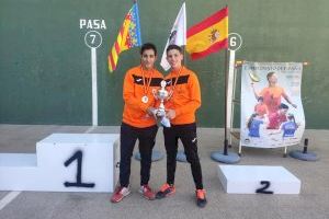 José Adam y Adrián Ribera, del Marquesat Frontenis, se proclaman campeones de España en categoría cadete