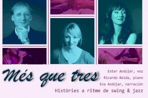 Xàtiva celebrarà el Dia Internacional de les Biblioteques amb l’espectacle musical i narratiu «Més que tres»