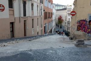 Empiezan las obras para adecuar la calle Costera del Gurugú y su entorno