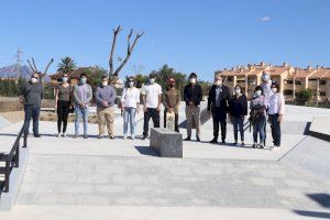Queda inaugurado el skatepark del parque Presidente Adolfo Suárez de San Vicente