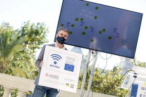 València multiplica por 100 la velocidad del wifi público gratuito integrandose en la red  europea WiFi4EU