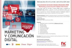 Espacio Joven ofrece el curso de Marketing y Comunicación Digital para futuros profesionales